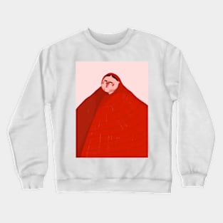 Cozy Blanket Girl Crewneck Sweatshirt